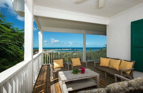 Governor's Harbour House | Luxuriously Restored Historic Hilltop Estate with Harbor & Ocean views