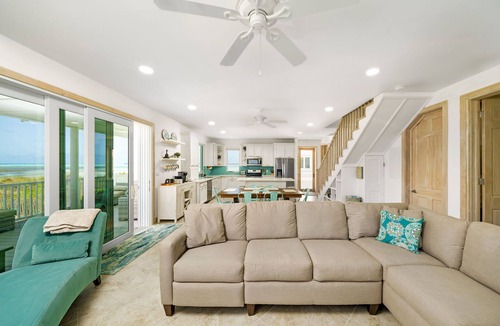 Spanish Wells House | Luxury Grand Villa set in THE DUNES at Sea Oats, Living in the View and Sand.