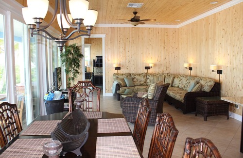 Cherokee House | Luxury Oceanfront with HOT TUB - BOAT, kayaks, paddleboards included -PARADISE!