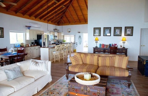 Gregory Town House | Luxury Oceanfront 3BR Home with Sunset Views