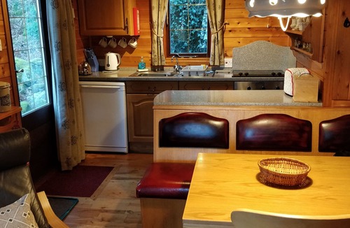 Skelwith Bridge Cabin | Luxury pine log cabin positioned within the mountains of the Lake District