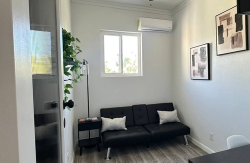 Nassau Apartment | Modern 1 bed 1 bath with a study/office steps away from the beach near Bahamar