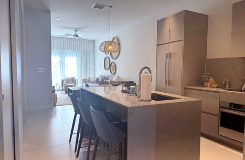 Westwind Apartment | Modern 2-bedroom apartment in Love Beach. Gated Community, beach and gym access