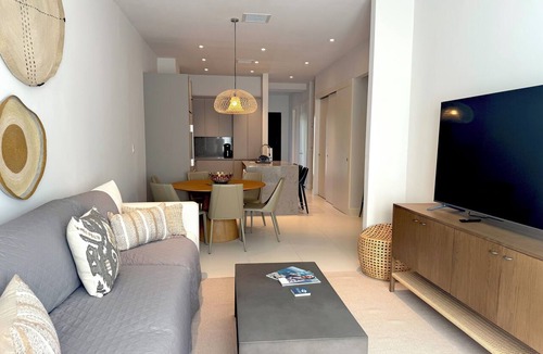 Westwind Apartment | Modern 2-bedroom apartment in Love Beach. Gated Community, beach and gym access