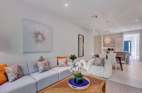 Westwind Apartment | Modern 2BR Steps to Beach Gated Community w/Gym