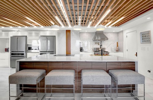 Eastern Road Villa | Modern with Private Pool and Sea Pool across from house!