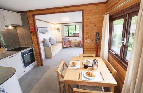 Skelwith Bridge House | Neaum Crag Lodge ideal for a couple or family with young children in a woodland setting at Skelwith Bridge
