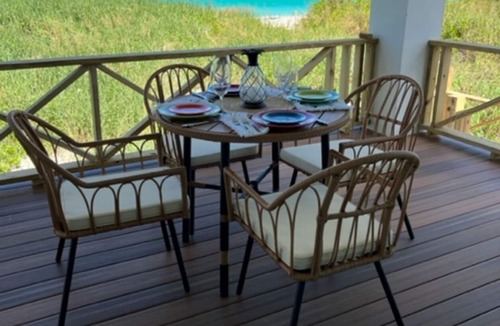 Treasure Cay Villa | NEW - BEACH FRONT RAISED VILLA-VIEWS FROM EVERY ROOM & WHOLE HOUSE GENERATOR!