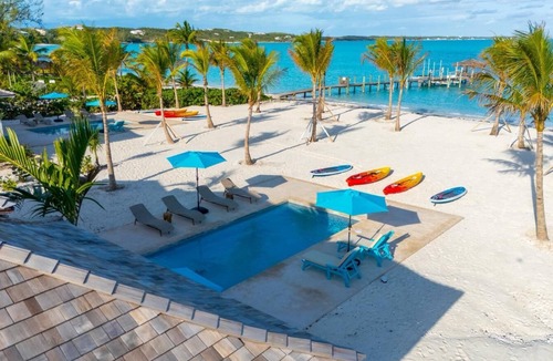 Great Exuma Villa | NEW BluWakes #1 5BR Beachfront Villa/Pool/Luxury
