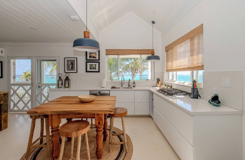 Double Bay House | Newly Remodeled Home on Pink-Sand Double Bay Beach, Spectacular Views