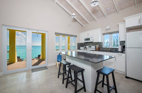 Current House | Newly Remodeled Estate Directly on the Calm Caribbean w/Pool, Views