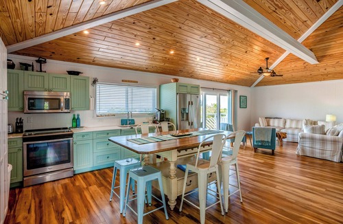 Great Guana Cay House | Ocean Sunrise, Sea of Abaco Sunsets on the Breezeway- SEASONS In The Sun