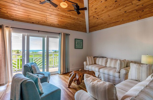 Great Guana Cay House | Ocean Sunrise, Sea of Abaco Sunsets on the Breezeway- SEASONS In The Sun