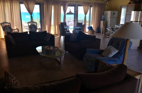 Great Exuma House | Oceanfront Retreat Remote Beach Steps Away Ocean Views from Every Room