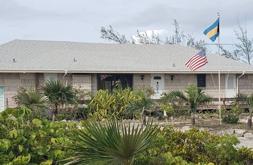 Great Exuma House | Oceanfront Retreat Remote Beach Steps Away Ocean Views from Every Room