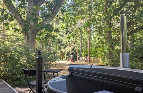 Ringwood Cabin | Onni - cosy forest cabin with hot tub option