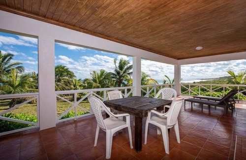Governor's Harbour Villa | Private and Secluded Beachfront House on Deserted Pink Sand Beach