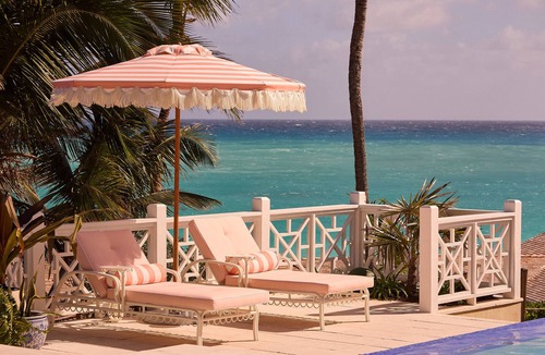 Dunmore Town House | Private Pool Villa at Coral Sands Steps to Pink Sand Beach & Resort Amenities