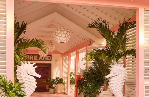 Dunmore Town House | Private Pool Villa at Coral Sands Steps to Pink Sand Beach & Resort Amenities