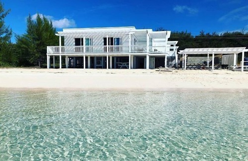Governor's Harbour House | Private Villa Suspended Above Pink-Sand Caribbean Beach, Htd Pool and Hot Tub