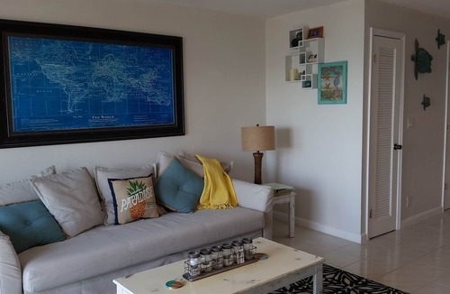 Williams Town Condo | Relax to the sound of the ocean as you fall asleep