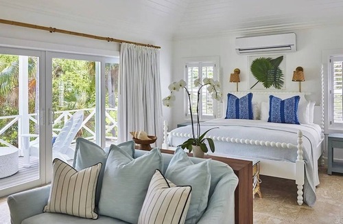 Governor's Harbour Villa | Serene Hideaway Steps From Turquoise Waters, Garden Veranda & Island Trails