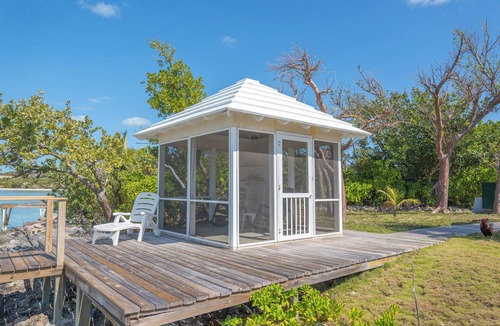 Green Turtle Cay Cottage | Shore Leave Cottage Waterfront Studio Cottage + Private Dock