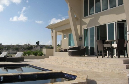 Governor's Harbour Villa | Sky Beach Club Waterfall Villa with Pool