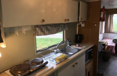 Compton Martin House | Static caravan at Fernhill Farm