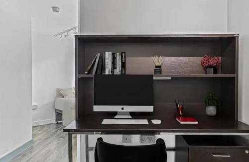 Kings Cross St. Pancras Apartment | Student Only Elegant Studio at Chapter King's Cross Residence, London
