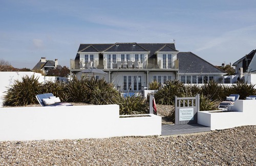 Littlehampton House | Stunning beach front property with sea views and hot tub featured in Tatler