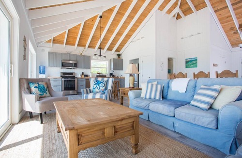 Hartswell House | Sunset Cove - Oceanfront Home with Kayaks for Lazy River and Remote Sandbars!