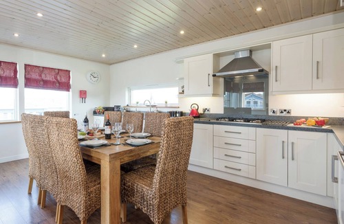 Hopton Cottage | Swedish timber-style house, with sauna and hot tub, on a 400-acre estate.