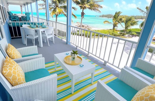 George Town Villa | THE HARBOUR HOUSE - NEW Beach Front Luxury Home - Located at Hideaways Resort!