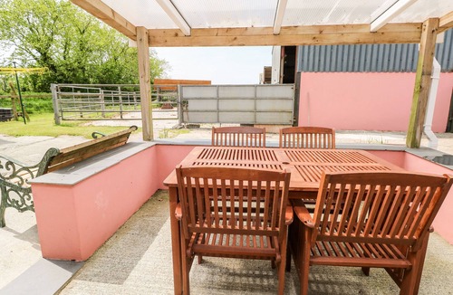 St Brides Cottage | THE LONG BARN, pet friendly, with open fire in Little Haven