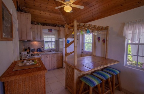 North Palmetto Point Cottage | The Pink Sand Cottage, Private Cozy Cottage, Right on the Beach!