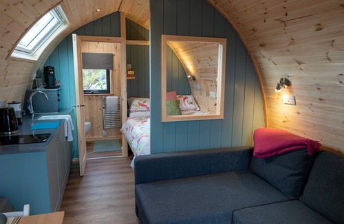 Underbarrow Cabin | The Shearing Shed - Modern Glamping Pod for two, with underfloor heating