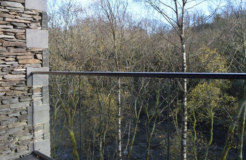 Backbarrow Cottage | This charming second floor apartment has unrivalled views of the River Leven.