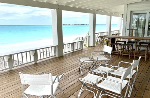 Great Harbour Cay Villa | This Is It Main House. PRIVATE POOL! Housekeeping daily. Beachfront.