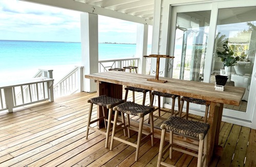 Great Harbour Cay Villa | This Is It Main House. PRIVATE POOL! Housekeeping daily. Beachfront.