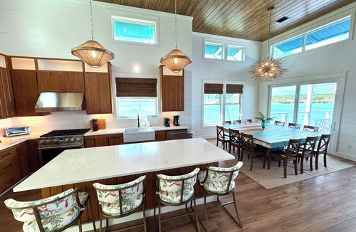 Hope Town Villa | Three Little Birds: Waterfront Home-Private Pool & Dock Perfect For Boaters!