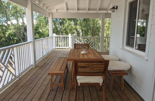 Morris Settlement House | TLSea Private Beachfront Home with Gazebo on Sunset Beach
