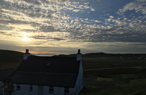 Bornesketaig Cottage | Traditional Croft House, modern interior, in stunning landscape, near the coast.