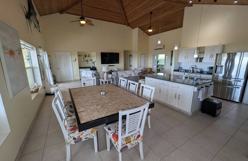Cherokee House | Waterfront Abaco Villa with Private Dock, Boat, Beach & Bonefishing