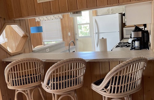 Great Guana Cay House | Waterfront Beach Bungalow with 150 Foot Dock on Guana Cay and Waterside Pergola