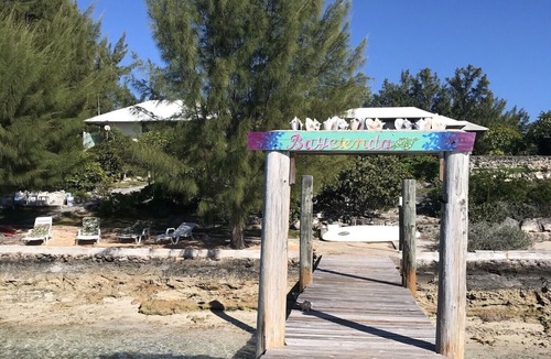 Gregory Town House | Waterfront home on the bay in secluded Whale Point! Private Dock!