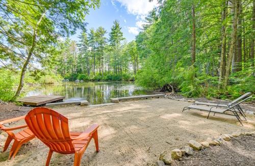 New Durham House | Waterfront Lakes Region Home on Private Cove!