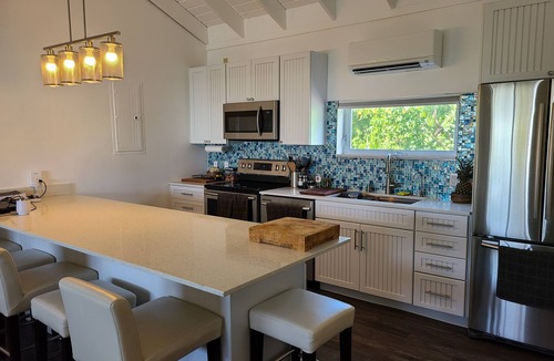George Town House | Waterfront Luxury private beach & dock. Cottage available for 4 more guests