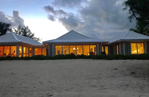 Treasure Cay House | Windsong - Beachfront Home and Canal Dockage! Best of Both Worlds