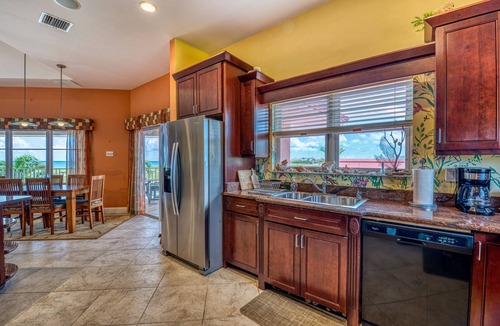 West End House | Wrap Around Ocean View, Deep Water Dock, Pool and Tiki Bar